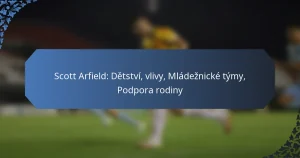 Scott Arfield: Dětství, vlivy, Mládežnické týmy, Podpora rodiny
